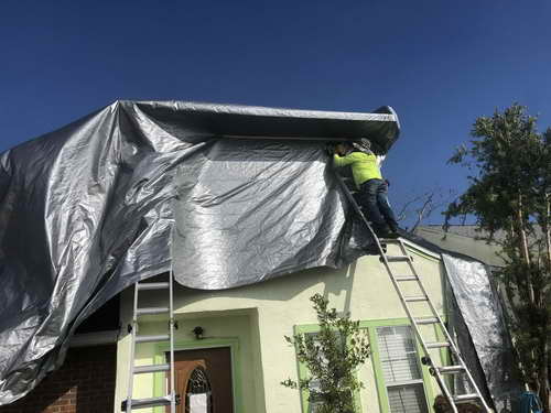 RestoPro770 Roof Tarp Services