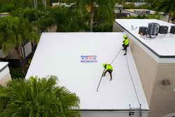 Commercial roof tarp photo 04 - RestoPro770