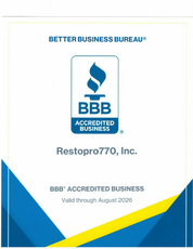 RestoPro770 BBB accreditation